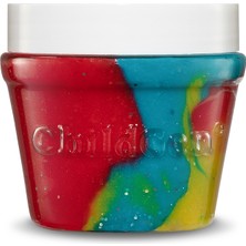 ChildGen 125 gr Mermer Desenli Işıltılı Gökkuşağı