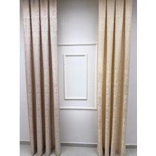 Nivemes Home Nivemeshome Lina V-5206 Vizon 1/3 Pileli Fon Perde