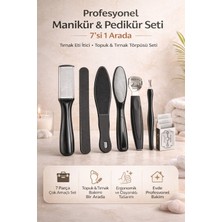 Empressco Cngzshop Profesyonel Manikür Pedikür Seti Tırnak Eti Itici Tırnak Törpüsü Topuk Törpüsü Set 7 In 1 - Fiyatı, Yorumları