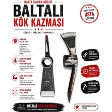 Erçelik 25 cm Dövme Baltalı Kök Kazması Bahçe ve Tarım El Aleti