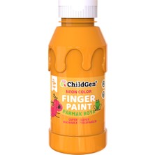 ChildGen Süper Yıkanabilir Parmak Boya 350 ml Şişe 6