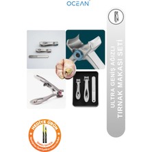 Empressco Ocean Ultra Geniş Ağızlı Paslanmaz Tırnak Makası Seti (Kalın,mantarlı,sert Tırnaklar Için) - Fiyatı, Yorumları