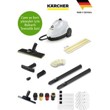 Karcher Hijyenik Kaliteli Yaşam Buharlı Temizleyici Sc 2 Easyfix Full-Set+Cam Başlığı 21 Parça Temizlik Seti 