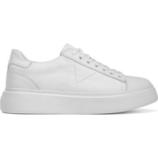 Tergan Four Season Tergan Beyaz Hakiki Deri Erkek Sneaker - E4MEAY057784-A26