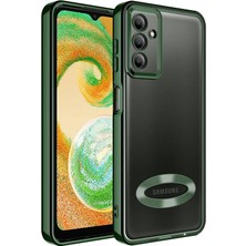 Samsung Galaxy A54 Uyumlu Kenarları Parlak ve Logo Detaylı Şık Esnek Silikon Kapak Rcv/omega