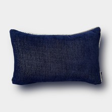 Lidoma Home "navy Zebra" Desenli Kırlent Kılıfı - 30X50 - Gümüş