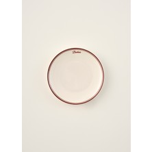 Bella Maison Bonheur Porselen Pasta Tabağı Bordo (21 Cm)