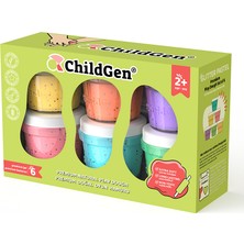 ChildGen 125 gr 6'lı Pastel Oyun Hamuru Seti