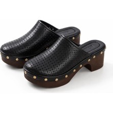 Patron Shoes Kadın Platform Dolgu Topuk Terlik Günlük Şık Rahat Terlik