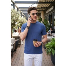 Buratti Pamuklu Bisiklet Yaka Kısa Kollu T Shirt Erkek T Shirt 5904115