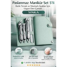 Empressco Sinka Paslanmaz Manikür Set 5