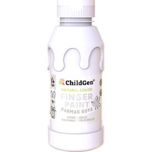 ChildGen Süper Yıkanabilir Parmak Boya 350 ml Şişe 10