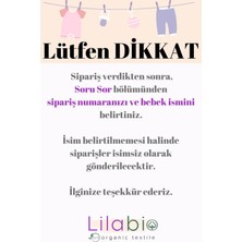 Lilabio %100 Pamuk Saten Isme Özel 70X120 Park Yatak Nevresim Seti Çelenk At