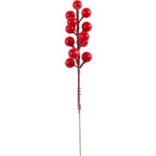 Zero Land Semeglbl Kokina Dal Yılbaşı Süsü 23 cm - Kırmızı