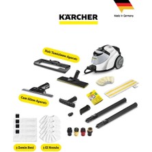 Karcher Sc 5 Easyfix Iron Life Pack Temizlik Sınıfının En Güçlü Buharlı Temizleyicisi-Easyfix Zemin Başlığı & Vapohydro Fonksiyonu