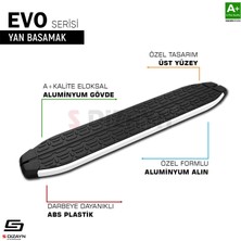 S-Dizayn Skoda Karoq 2018- 173 cm Evo Alüminyum Yan Basamak