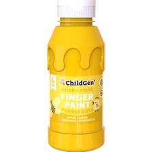 ChildGen Süper Yıkanabilir Parmak Boya 350 ml Şişe 5