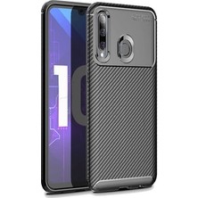 Moby Shop Honor 20 Lite Kılıf Karekarbon Desenli Şık ve Dayanıklı Torvex Premium Silikon Kapak