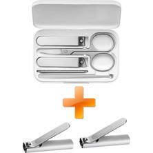 Empressco Xiaomi Mijia Profesyonel Tırnak Bakım Seti Pedikür Manikür Seti + 2 Adet Tırnak Makası Paslanmaz Çelik - Fiyatı, Yorumları