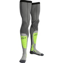 Acerbis X-Leg Vented Pro Çorap Gri Sarı
