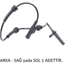 Abs Sensörü Arka Fiat Doblo 2-3 2005+ Combo D 580MM. 51840249 Tkn ABS-013