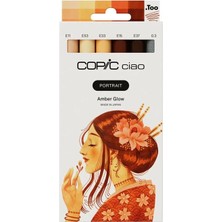 Copic Cıao Portraıt Set Amber Glow 6 Lı