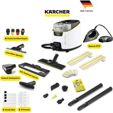 Karcher Sc 5 Deluxe Signature Line Profesyonel Max Set 2200W 4 Bar Profesyonel Buharlı Temizlik Makinesi - Vapohydro Fonksiyonlu Sıcak Su Püskürtme Özelliği - Kimyasalsız %99.99 Bakteri Öldürücü