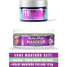 Empressco Mara Evde Manikür Seti - Kolay Manikür Peeling 125G + Nailmed Tırnak Yağı 40ML - Fiyatı, Yorumları
