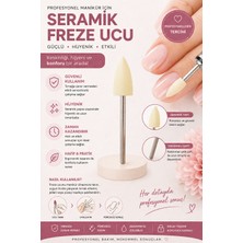 Empressco Nail Room Freze Ucu Silikon Beyaz Yumuşak Dr-4 – Profesyonel Tırnak ve Cilt Parlatma Aparatı - Fiyatı, Yorumları