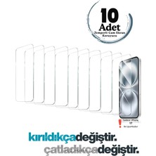 Evax 10 Adet iPhone 17 Uyumlu Hd+ 0,26MM 9h Temperli Cam Ekran Koruyucu