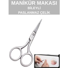 Empressco Shemask Manikür Makası Paslanmaz Çelik - Tırnak Makası Kütikül Makası Et Makası Pedikür Makası Profesyonel - Fiyatı, Yorumları