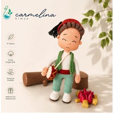 Carmelina Ramazan Davulcusu Örgü Oyuncak, Amigurimi
