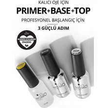 Empressco Momo Professional 3’lü Set Kalıcı Oje ve Protez Tırnak Için - Primer 10 Ml, Base Coat 9 Ml, Top Coat 9 ml - Fiyatı, Yorumları