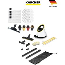 Karcher Hızlı ve Etkili Temizlik Sc 2 Deluxe Easyfix Buharlı Temizlik Makinesi-Full Temizlik Seti+Cam Temizlik Başlığı