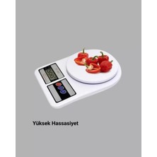 İlanib Ticaret Hassas Dijital Mutfak Tartısı – 1g Doğruluk LCD Ekran Otomatik Kapanma