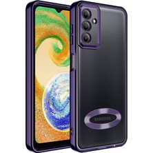 Royal Cover Samsung Galaxy A34 Uyumlu Kenarları Parlak ve Logo Detaylı Şık Esnek Silikon Kapak Rcv/omega
