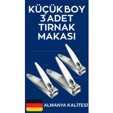 Empressco Lunicare 3 Adet Ultra Keskin Küçük Boy Tırnak Makası Seti - Nail Clipper Set - Fiyatı, Yorumları