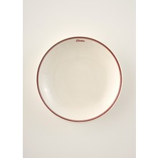 Bella Maison Bonheur Porselen Salata Kasesi Bordo (30 Cm)