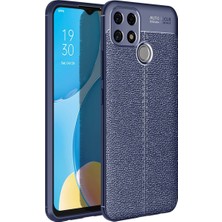 İlkyaz Fashion Oppo A15 Kılıf Auto Focus Kapak - Lacivert