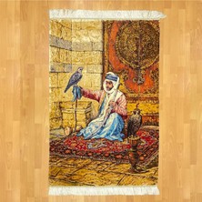 Mevlana Bazaar Avcı Motifli 100 x 150 Duvar Halısı