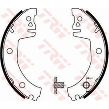 TRW Depomix Arka Pabuç Balata Forit 1.3 91-97 Felicia Em 200X32