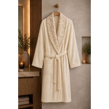 Mela Home | Premium | %100 Pamuk Kadın / Erkek Unisex Bornoz - Havlu - Çeyiz Seti