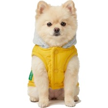 United Colors Of Benetton BNT-RC2501 Yelek Yağmurluk Sarı