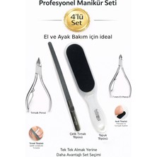 Empressco Herkeseuygun 4’lü El ve Ayak Bakım Seti | Tırnak Makası + Tırnak Törpü + Tırnak Pens + Topuk Törpü - Fiyatı, Yorumları