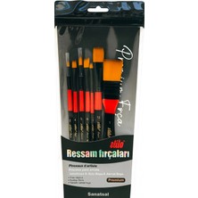 Stilo Art (Set 6) Zemin Fırçalı Karma Set  ( 7 Fırçalı Set )