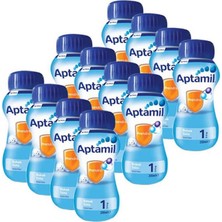 Aptamil Sıvı Bebek Sütü 1 No 200 ml x 12 Adet