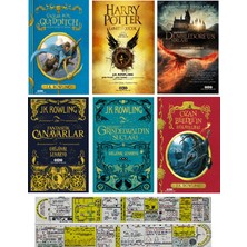 Yapı Kredi Yayınları Harry Potter Evreni 6 Kitap Set / Çağlar Boyu Quidditch + Lanetli Çocuk + Fantastik Canavarlar + Ozan Beedle'ın Hikayeleri + Özel Cetvel