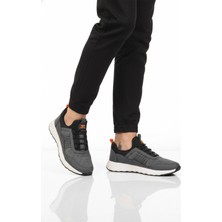 Walkway Füme Lastik Bağcıklı Erkek Spor Ayakkabı