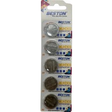 Beston 5'li CR2430 3V Lityum Para Pil - Oto Kumanda ve Saat Pili