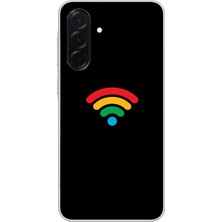 Le Balvo Samsung Galaxy A36 Uyumlu Wifi Simgesi Baskılı Silikon Kılıf